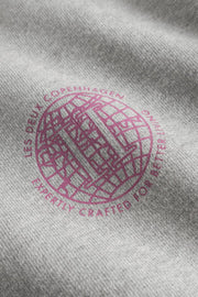 Globe Sweatshirt Grey Melange