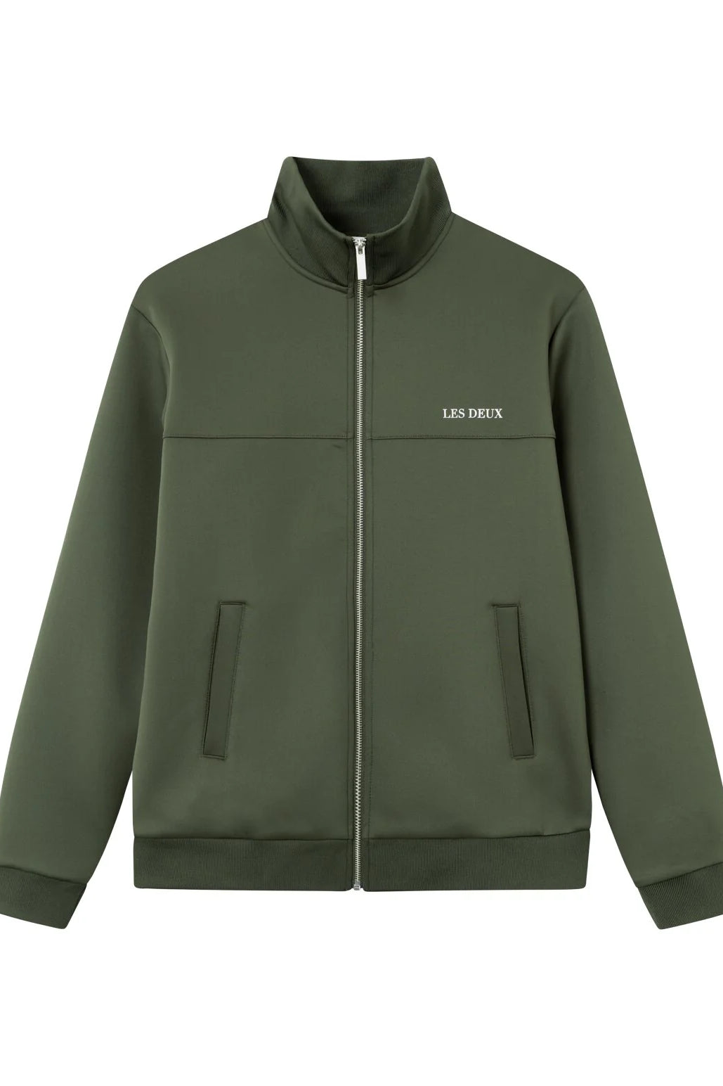 Ballier Track Jacket (Olive Night) Les Deux