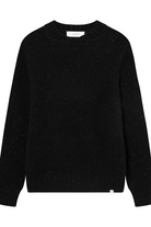 Gary Fleck Wool Roundneck (Black) Les Deux