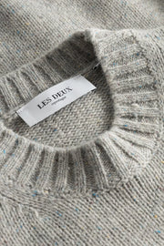  Gary Fleck Wool Roundneck (Grey Melange) 