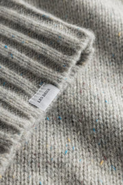  Gary Fleck Wool Roundneck (Grey Melange) 