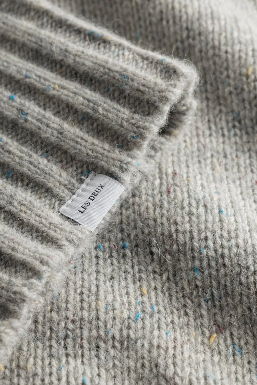 Gary Fleck Wool Roundneck (Grey Melange)