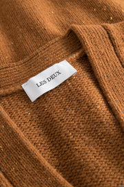 Gary Fleck Wool Cardigan (Dark Ochre)