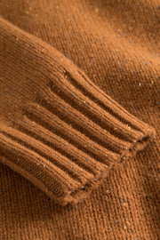 Gary Fleck Wool Cardigan (Dark Ochre)