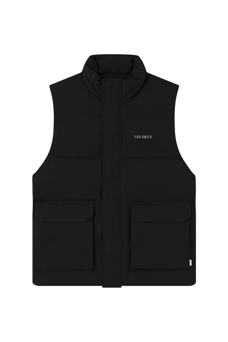 Maddox Puffer Vest Black
