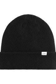 Wayne Wool Beanie (Black)