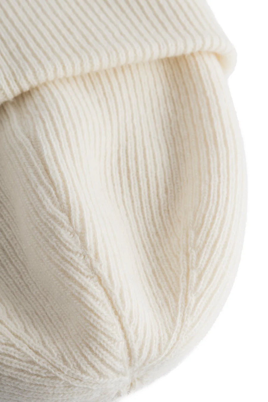 Wayne Wool Beanie (Ivory)