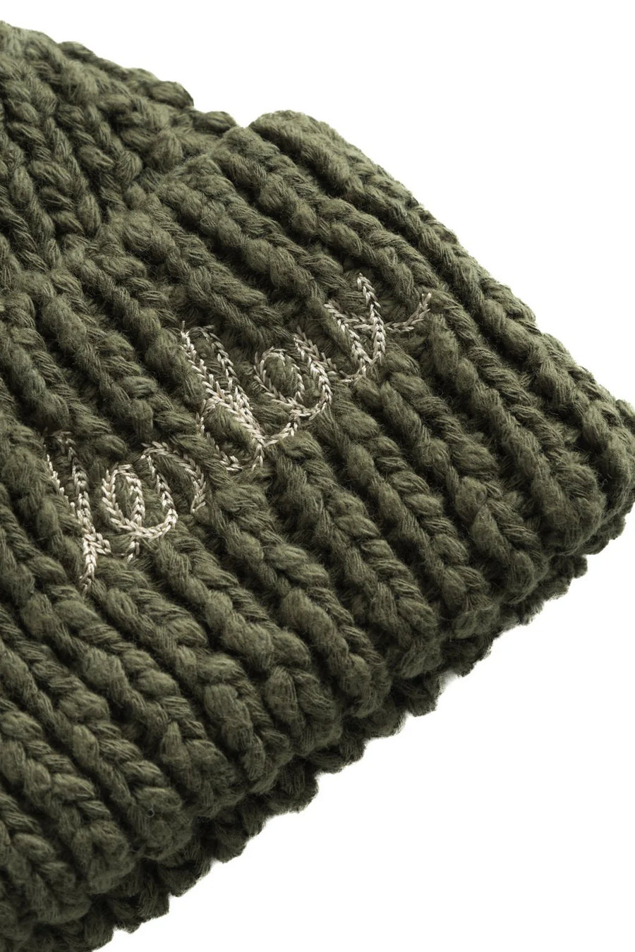 Errol Cotton Beanie (Olive Night)