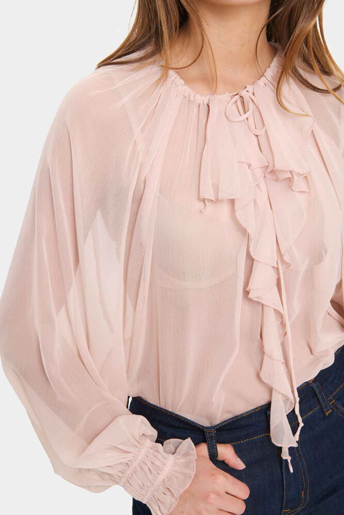 LazieSZ Blouse - Rose Saint Tropez