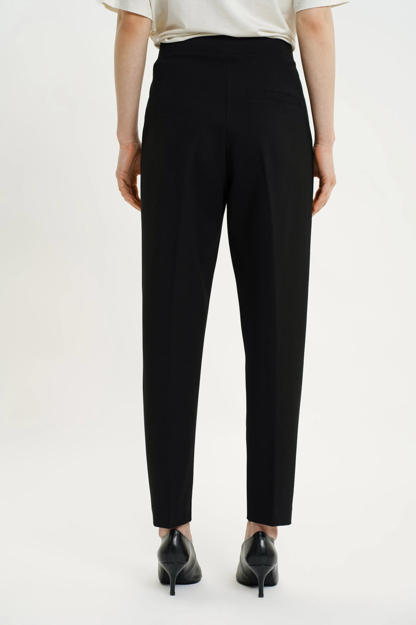 Lee Pleat Pants – Black Residus