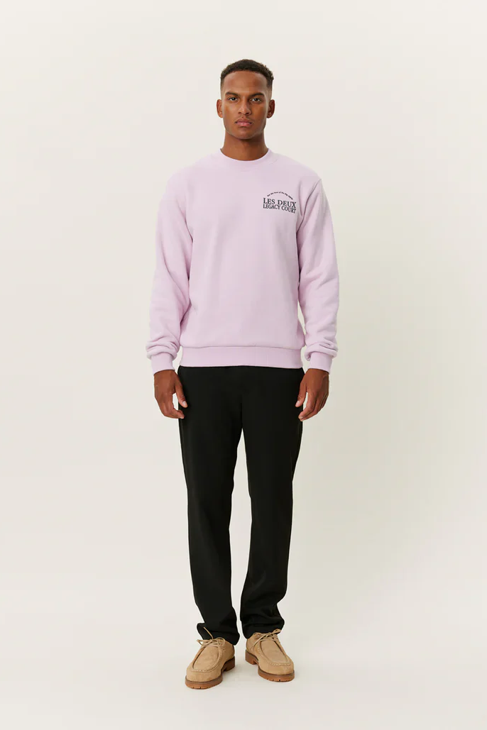 Legacy Court Sweatshirt - Pink Les Deux