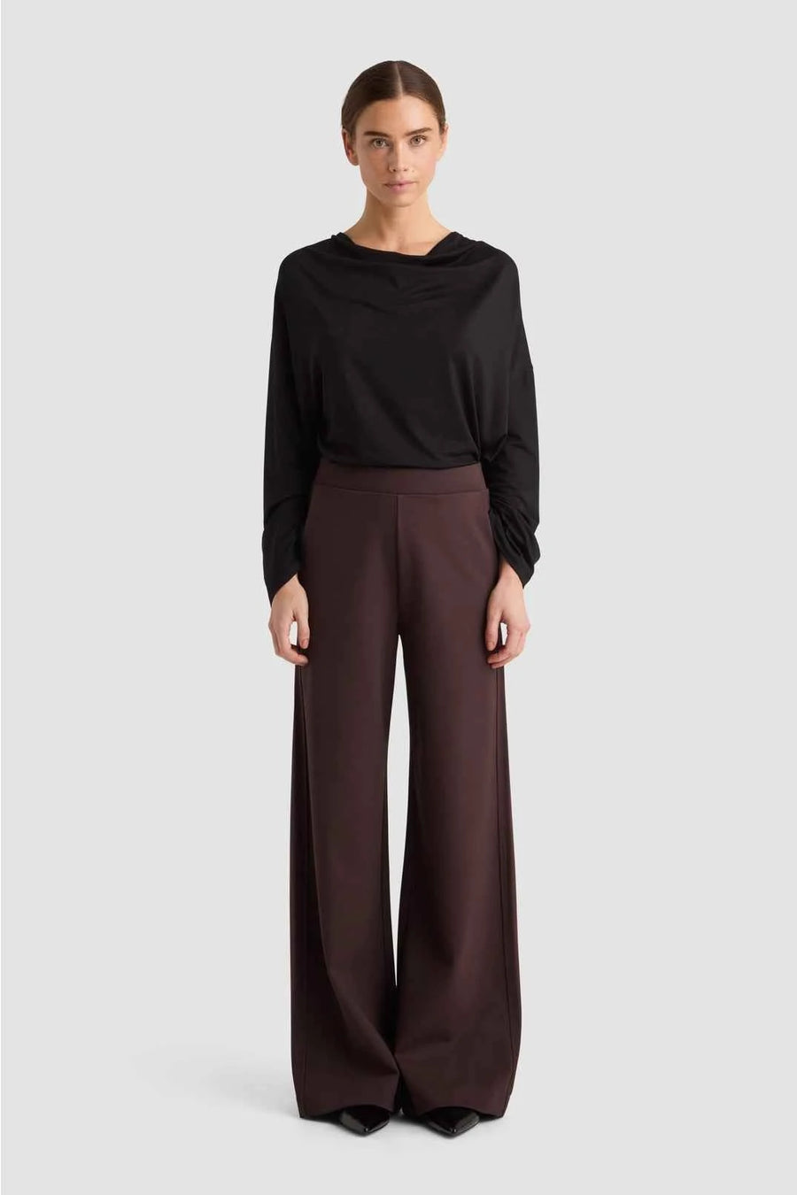 Leia Pants Auburn Residus
