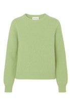 Liana Round Neck Pullover Tea Green Americandreams