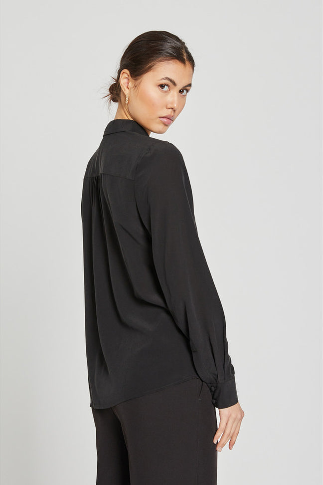 LillieBBCorinna silkshirt Bruuns Bazaar