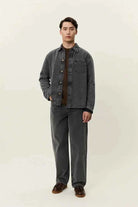 Loan Washed Overshirt Les Deux