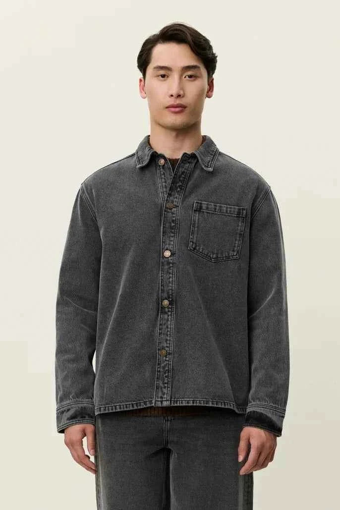 Loan Washed Overshirt Les Deux