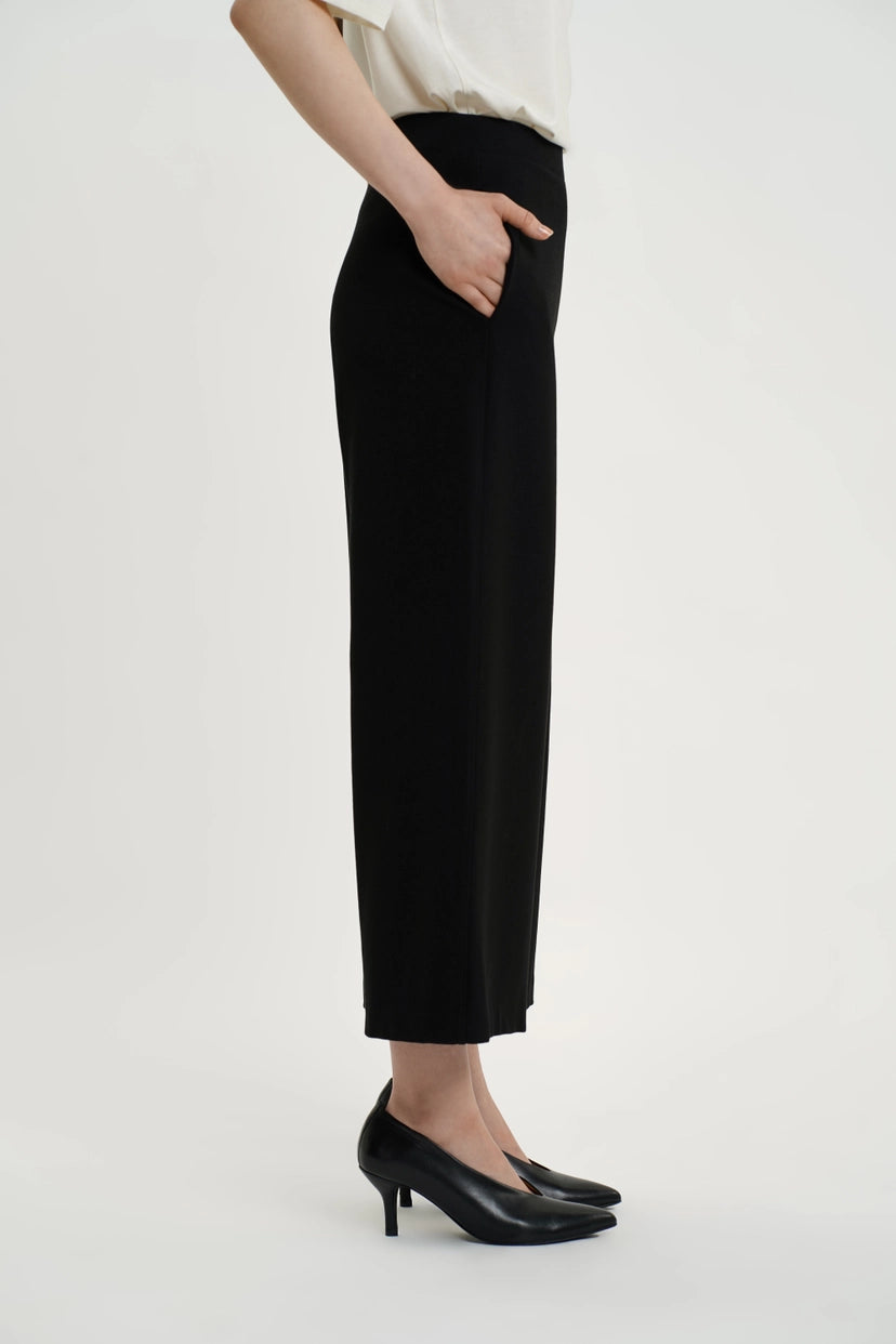 Lottie Wide Pants – Black Residus