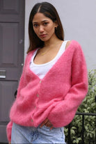 Cornelia LS Cardigan Pink Americandreams