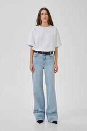 My Essential Wardrobe vaaleat farkut