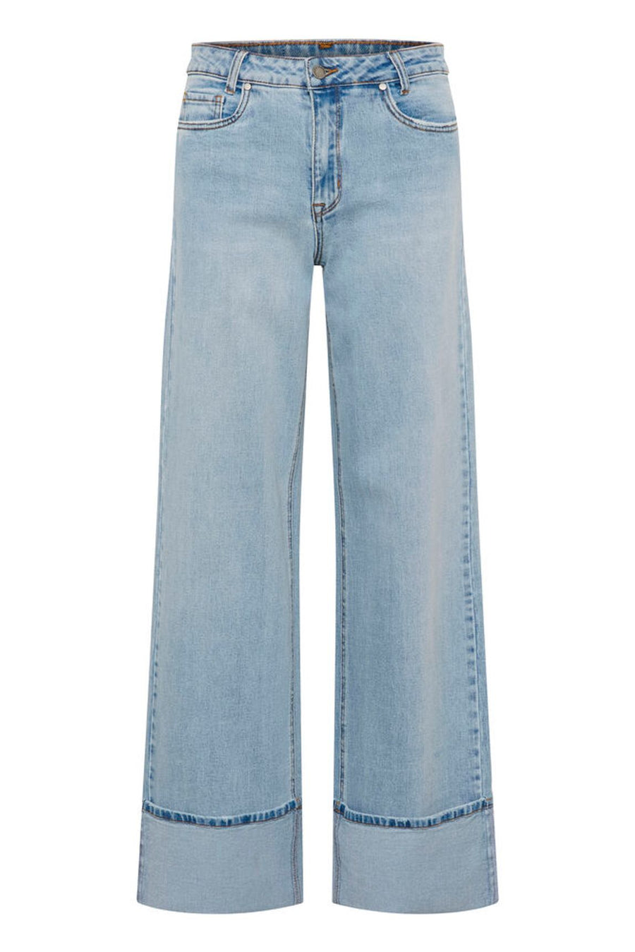 My Essential Wardrobe vaaleat farkut