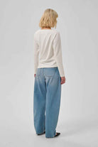 MWHelle Asymmetric Blouse - Snow White