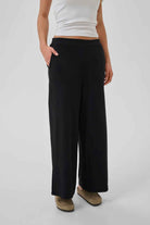 MWHelle Wide Pant - black My Essential Wardrobe