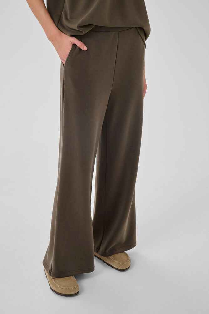 MWHelle Wide Pant - Major Brown My Essential Wardrobe
