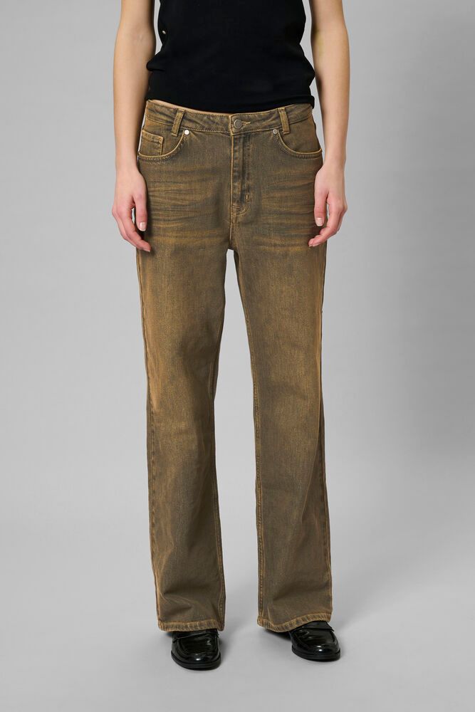 MWLouis 139 High Wide - Amber Retro Wash - Brown My Essential Wardrobe