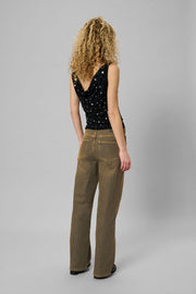 MWLouis 139 High Wide - Amber Retro Wash - Brown My Essential Wardrobe