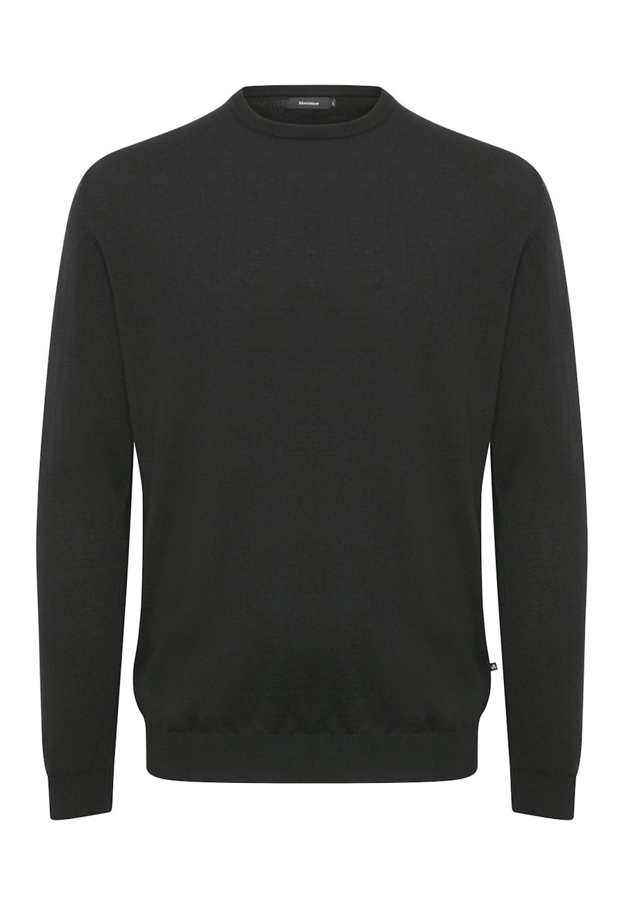 Margrate Merino Pullover - Black Matinique