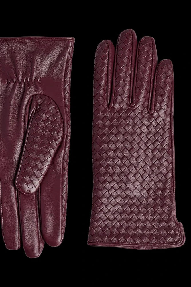 MeliaMBG Gloves - Burgundy Markberg