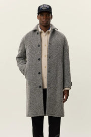 Michael Twill Wool Coat Les Deux