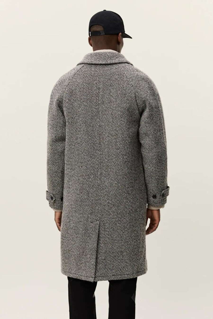 Michael Twill Wool Coat Les Deux
