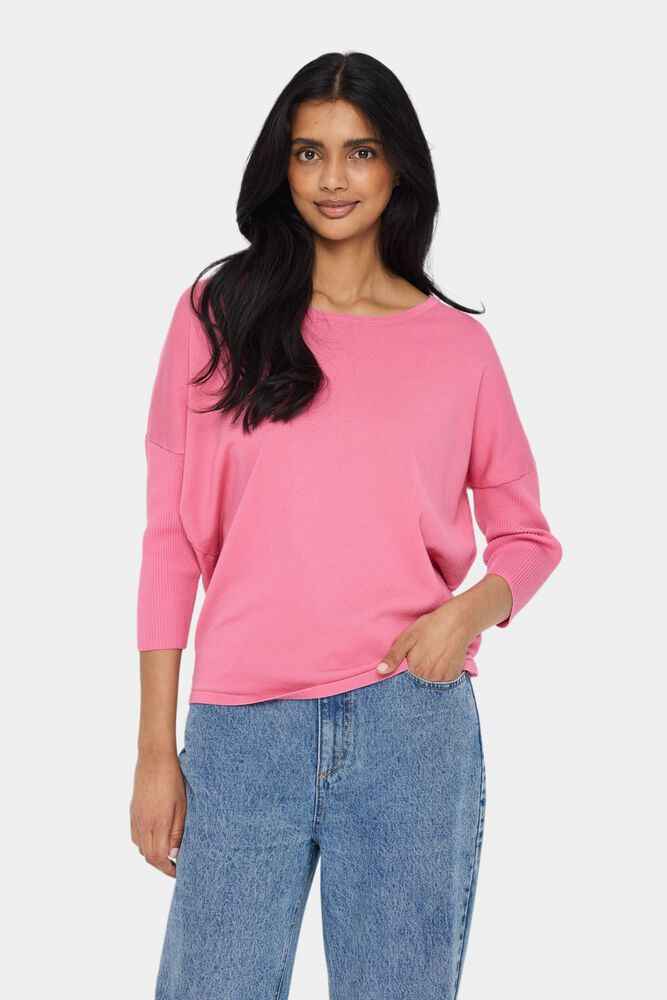 MilaSZ R-Neck Pullover - Chateau Rose Saint Tropez