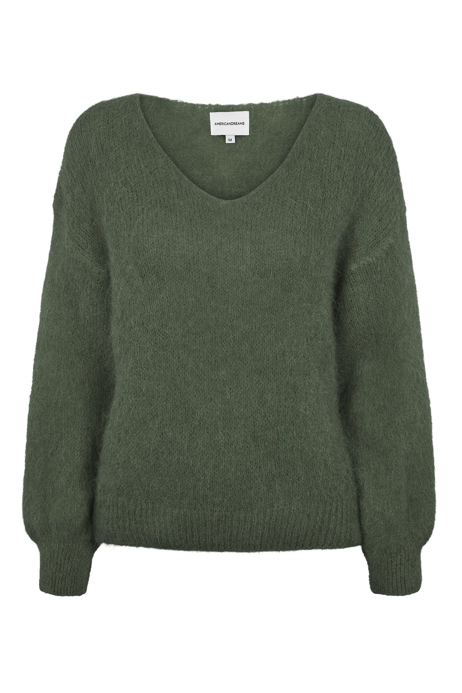 Milana LS Alpaca Knit - Seaweed Green Americandreams