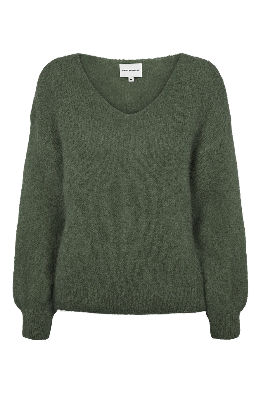 Milana LS Alpaca Knit - Seaweed Green Americandreams