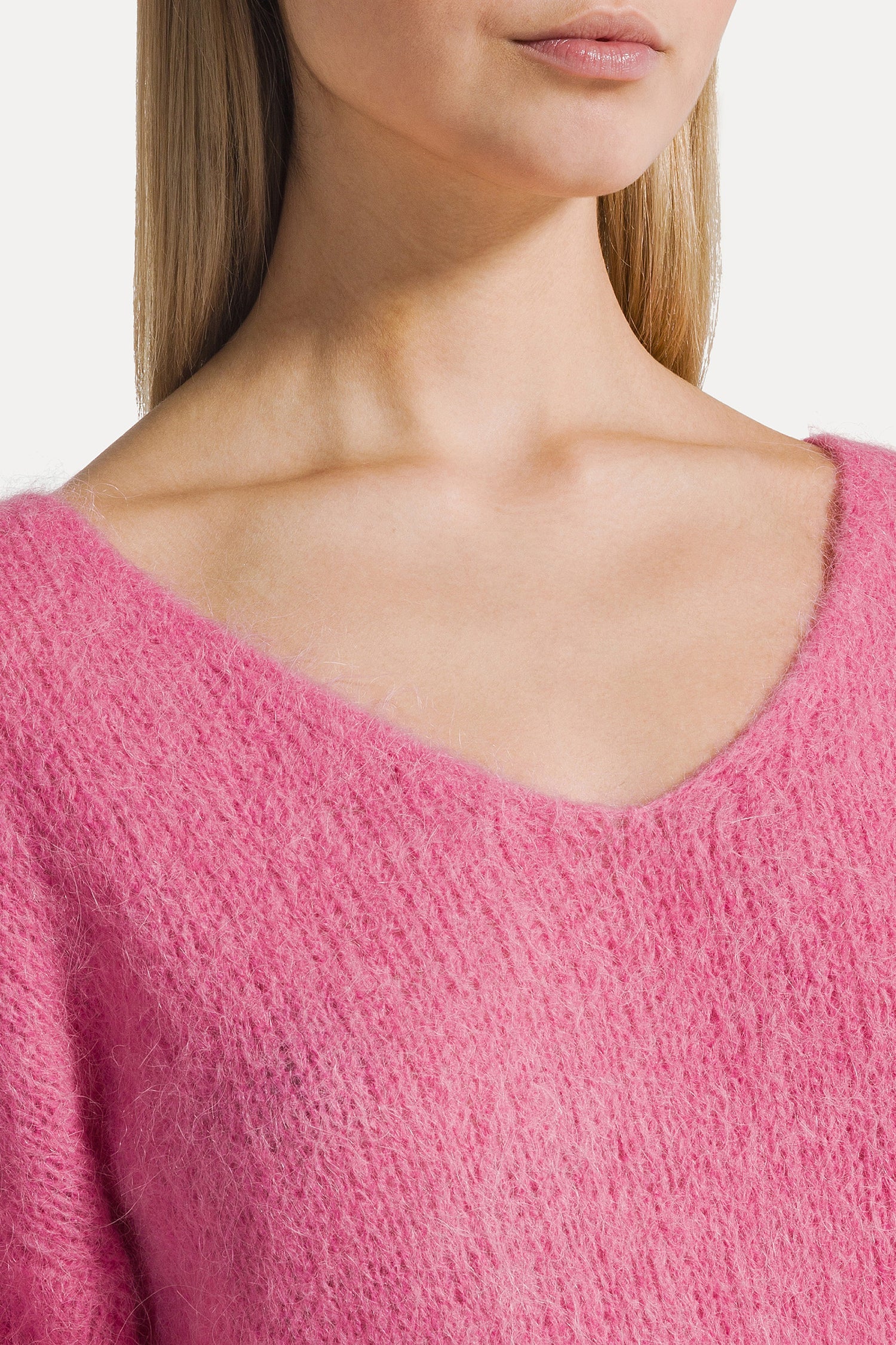 Milana LS Alpaca Knit - Pink Americandreams