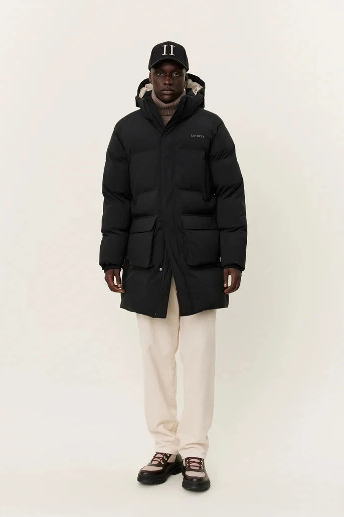 Montreal Parka Puffer Coat Black