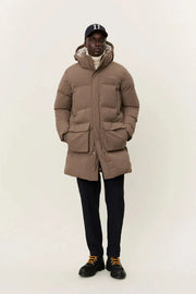 Montreal Parka Puffer Coat (Mountain Grey)