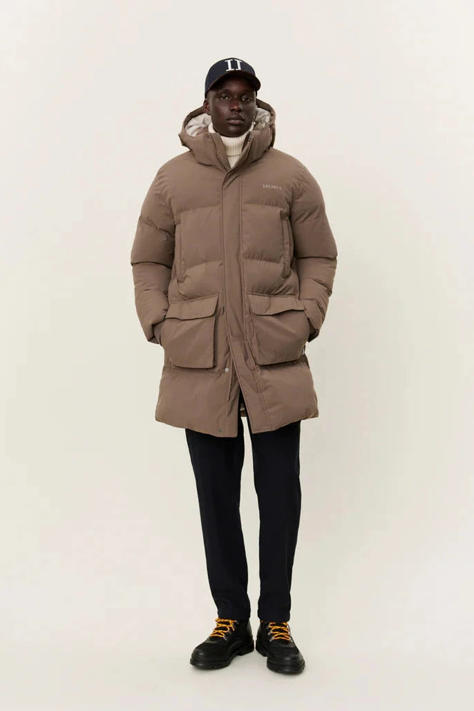 Montreal Parka Puffer Coat (Mountain Grey)