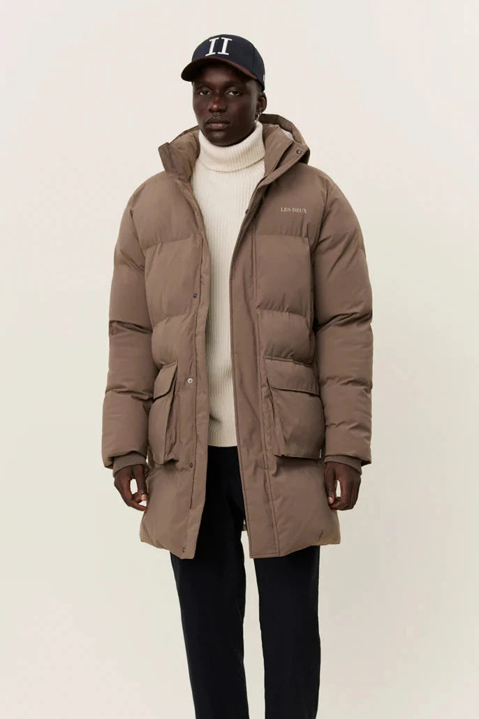 Montreal Parka Puffer Coat (Mountain Grey)