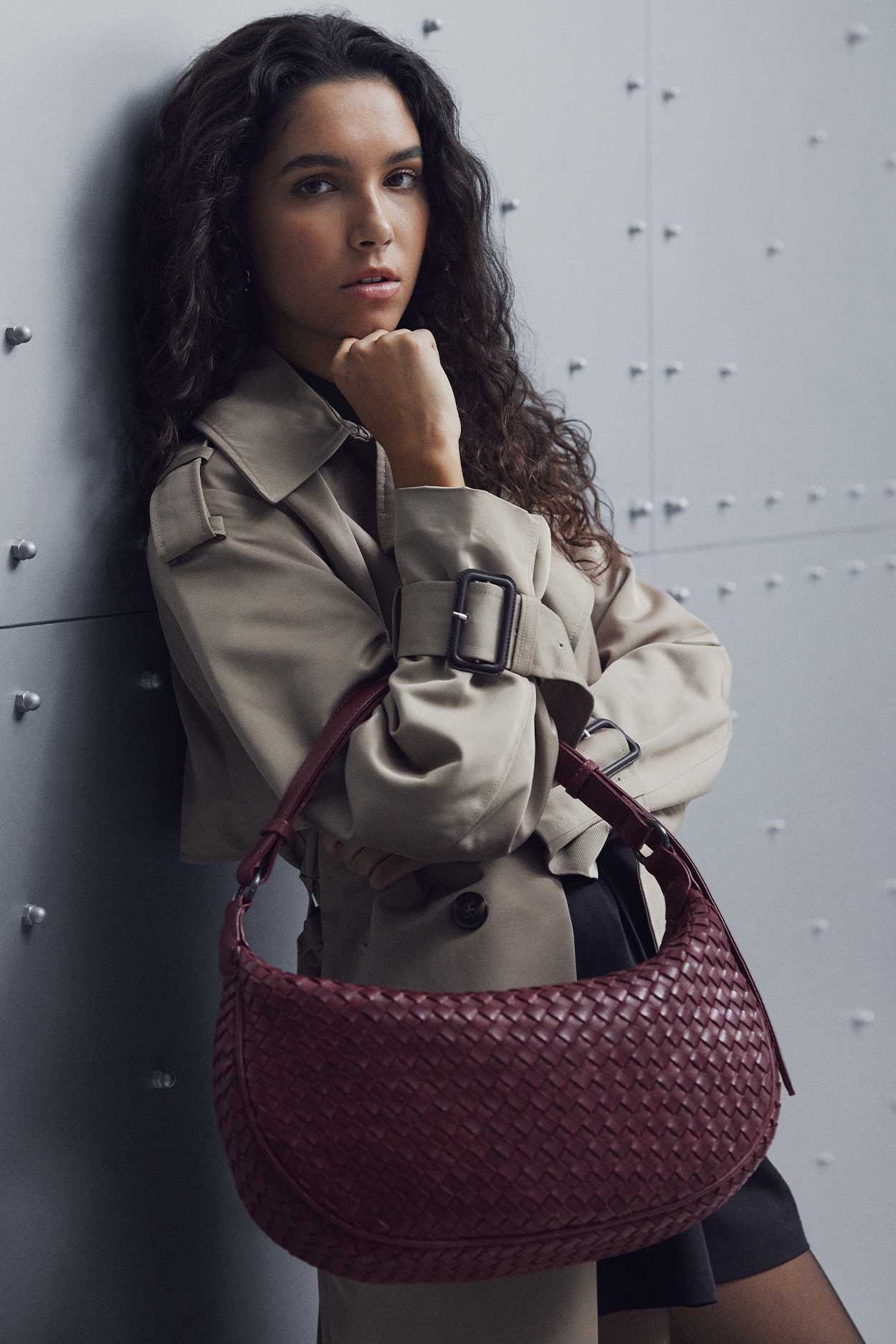 MuseMBG Bag Burgundy Weave Markberg