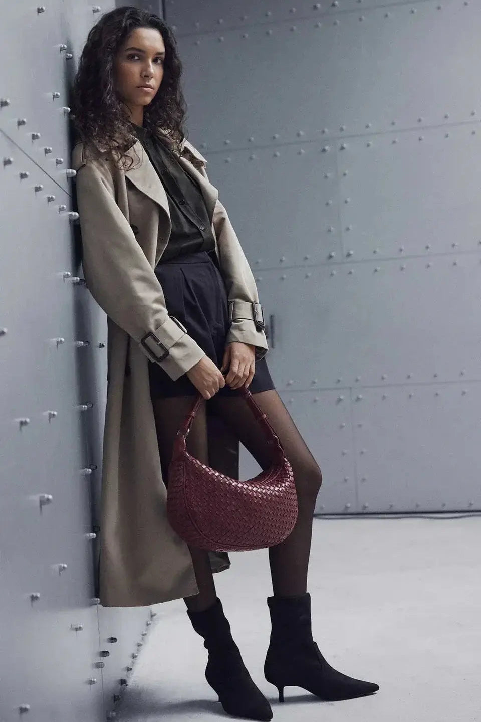 MuseMBG Bag Burgundy Weave Markberg