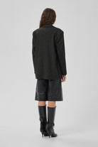 MWLayla Blazer - Dark Grey Melange