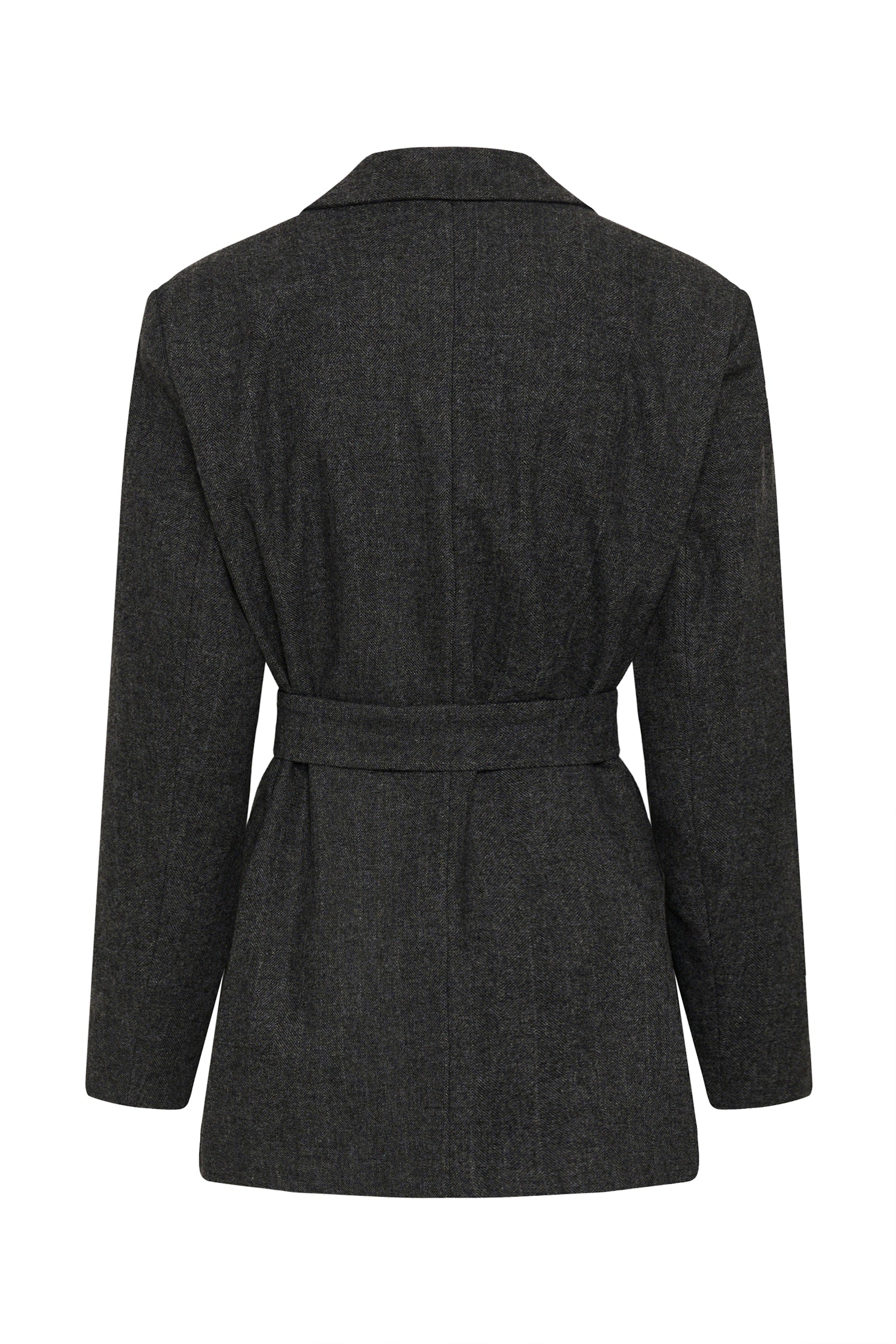 MWLayla Blazer - Dark Grey Melange