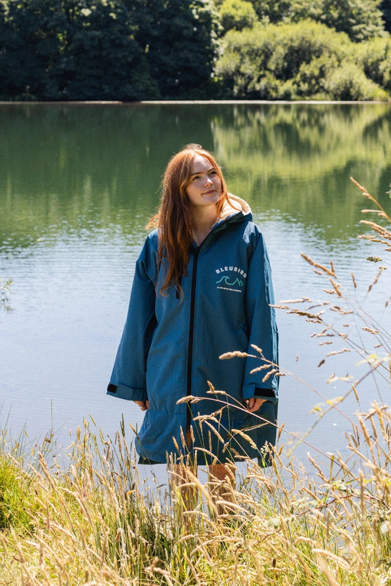 Nordic Robe Marine muuttamisviitta takaa - Bleubird