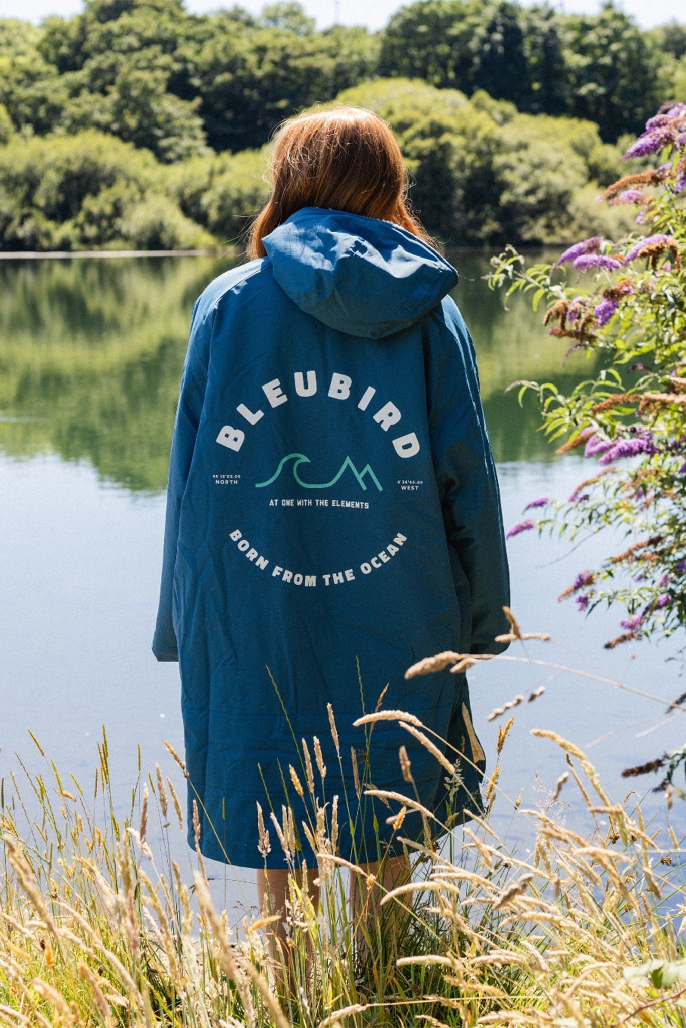 Nordic Robe Marine muuttamisviitta käytössä - Bleubird