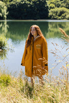 Nordic Robe Mustard muuttamisviitta yksityiskohta - Bleubird