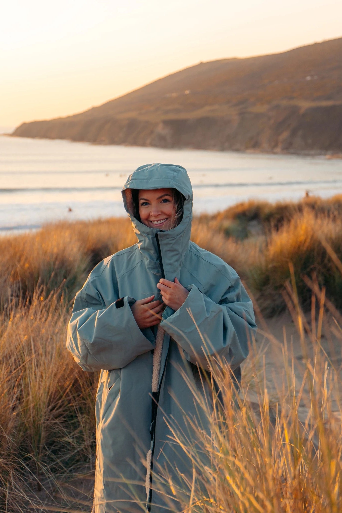 Nordic Robe Sage muuttamisviitta käytössä - Bleubird