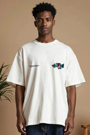 NYC Manhattan T-Shirt - White On Vacation